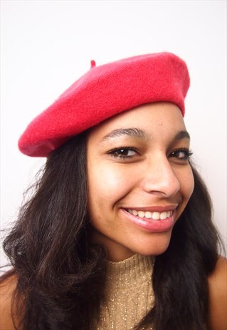 PINK CORAL BERET