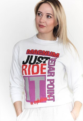 VINTAGE 80'S CEDAR POINT MAGNUM SWEATSHIRT