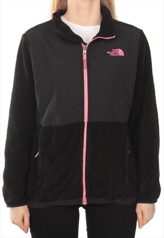 VINTAGE BLACK THE NORTH FACE DENALI FLEECE - XLARGE GIRLS