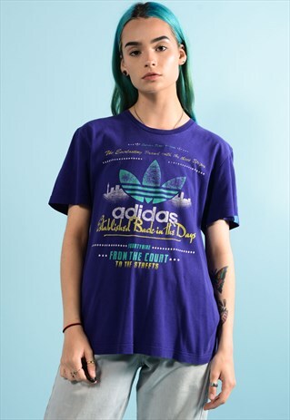 ADIDAS RETRO PRINTED ADIDAS T-SHIRT