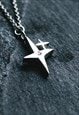 CRYSTAL STAR GEMSTONE PENDANT NECKLACE