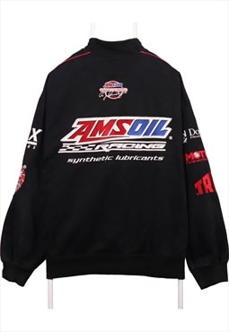 JH Design 90's AMSOIL Nascar Jacket XXLarge (2XL) Black