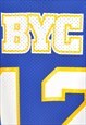 VINTAGE AMERICAN FOOTBALL JERSEY BLUE MEDIUM