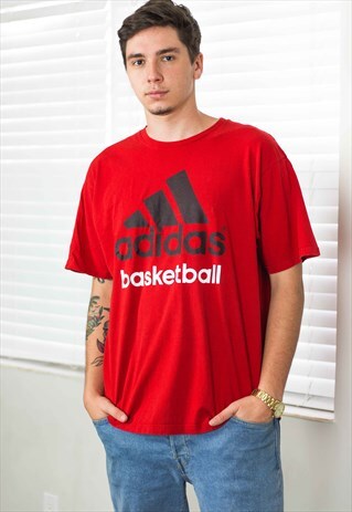 VINTAGE ADIDAS T-SHIRT LOGO 90S XXL 7