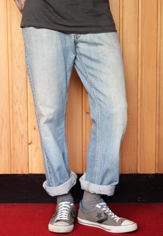 VINTAGE LIGHT BLUE LEVI'S 527 JEANS