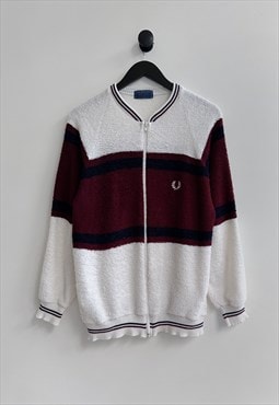 Vintage Fred Perry Full Zip Jumper Sweater