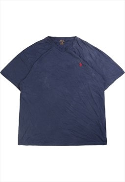 Vintage 90's Ralph Lauren T Shirt Short Sleeve V Neck