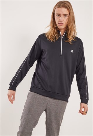 VINTAGE ADIDAS 1/4 ZIP SWEATSHIRT