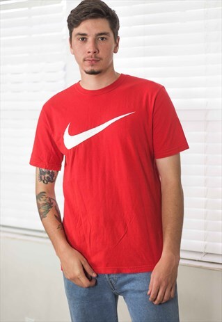VINTAGE NIKE T-SHIRT LOGO 90S M 6.6