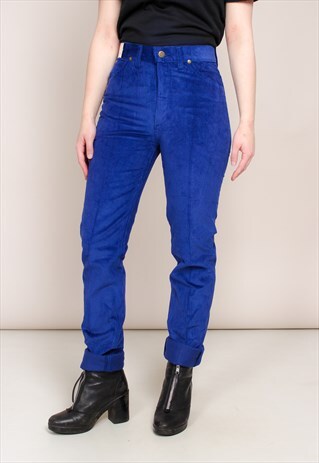VINTAGE 80S CORDUROY SKINNY LEE JEANS