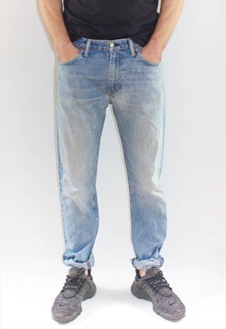 VINTAGE 90'S 501 WORN IN DISTRESSED LEVI JEANS