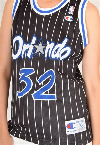 VINTAGE CHAMPION BASKETBALL TANK TOP O. MAGIC O'NEAL (3122)
