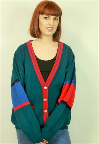 VINTAGE PATTERNED CARDIGAN