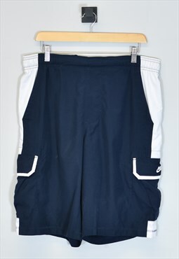 Vintage 2000's Nike Shorts Blue Medium