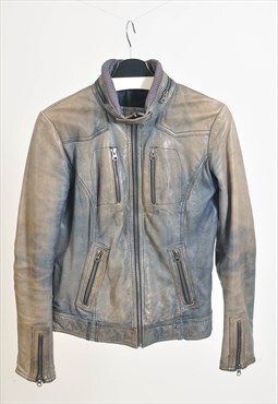 Vintage 00s real leather jacket