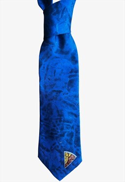 Vintage AMPHORA Collection Abstract Geometric Print Tie