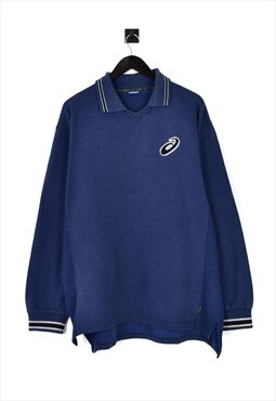 Vintage Asics 90s Sweatshirt Pullover Size XL