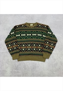 Vintage Knitted Jumper Men's L