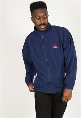 VINTAGE 80S USA ADIDAS SHELL SPORT JACKET