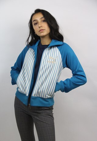 VINTAGE PUMA 90'S STRIPED SPORTS JACKET