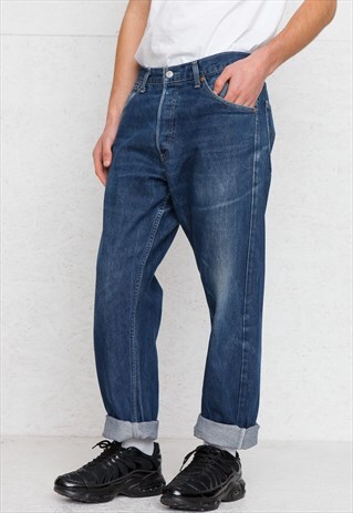 VINTAGE BLUE LEVI'S 522 FIT DENIM JEANS