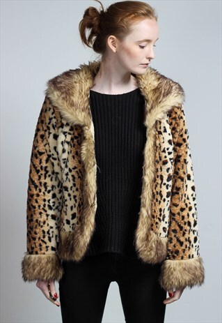 VINTAGE FAUX FUR JACKET