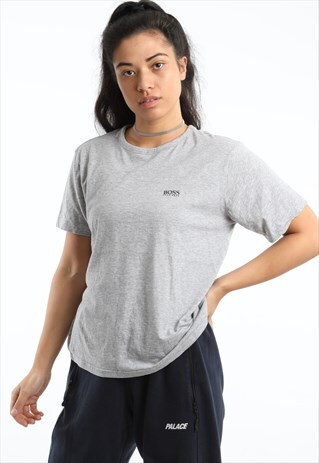 90S HUGO BOSS PRINT SPELL OUT T-SHIRT