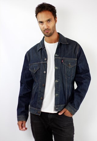 LEVIS VINTAGE DENIM JACKET BLUE