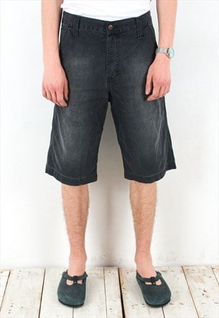CARHARTT Vintage Men's W37 Bermuda Straight Shorts Denim Jea