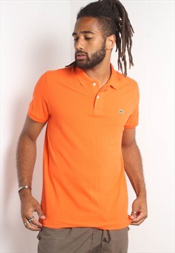 Vintage Lacoste Polo Shirt Orange