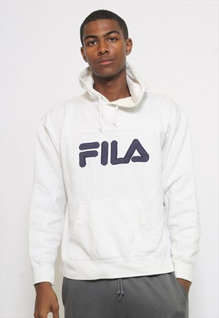 VINTAGE FILA LOGO HOODIE