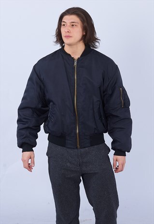 VINTAGE DHAGA 1980'S BOMBER JACKET