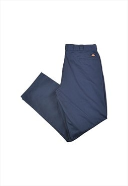 Vintage Dickies 874 Workwear Pants Straight Leg Navy W42 L32
