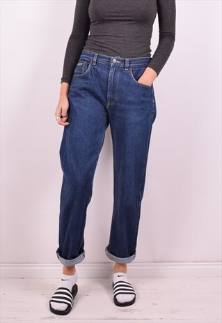 CALVIN KLEIN WOMENS VINTAGE JEANS W30 L30 BLUE 90'S