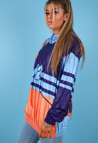 VINTAGE TRACK JACKET IN MULTI NJ632