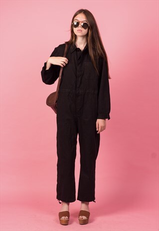 BLACK OVERALL
