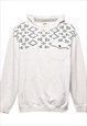 Vintage Vans Printed Hoodie - L