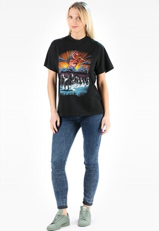 WILD HORSE PRINT T-SHIRT