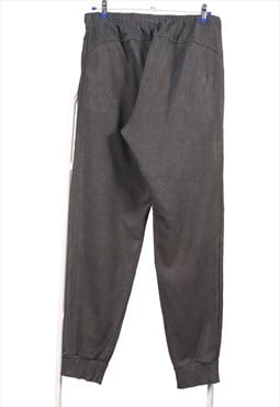 Puma 90's small logo Baggy Joggers / Sweatpants Large Grey