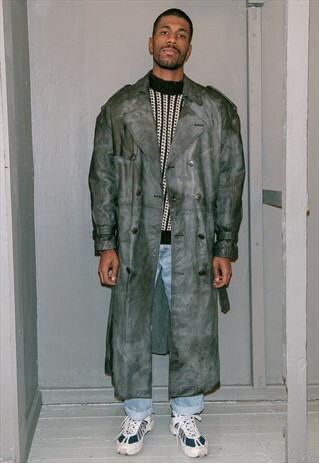 VINTAGE LEATHER COAT