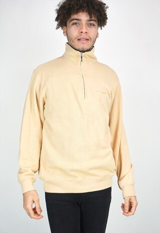 VINTAGE 90'S PIERRE CARDIN 1/4 ZIP SWEATSHIRT