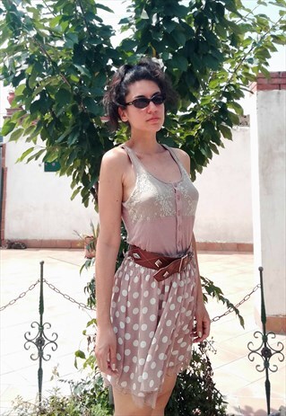VINTAGE POIS DRESS