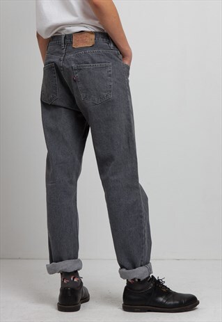 VINTAGE GREY LEVI'S 501 FIT DENIM JEANS