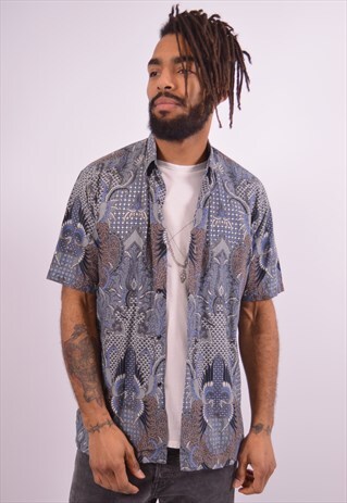 VINTAGE SHIRT CRAZY PRINT MULTI