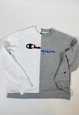Vintage Champion Rework 50/50 Ladies Sweatshirt