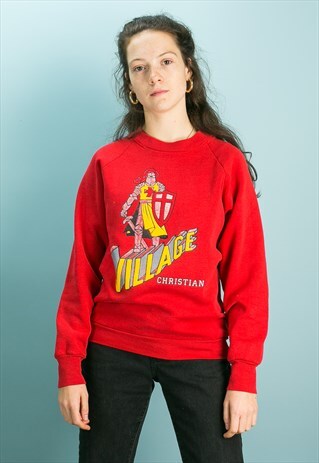 VINTAGE SWEATSHIRT PRINT ON FRONT