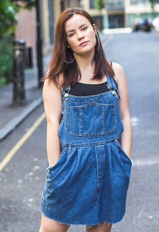 BLUE DENIM DUNGAREES (XL / XXL)
