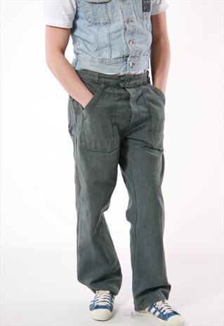 90S VTG RARE FISCHER PECHEUR COTTON PANTS OLDSCHOOL 14096
