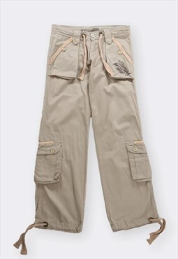 Dolce & Gabbana Vintage Embroidered Cargo Trousers