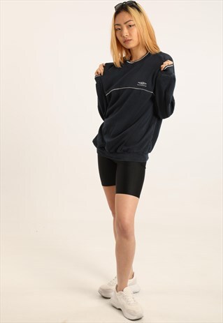 VINTAGE UMBRO EMBROIDERED LOGO SWEATSHIRT